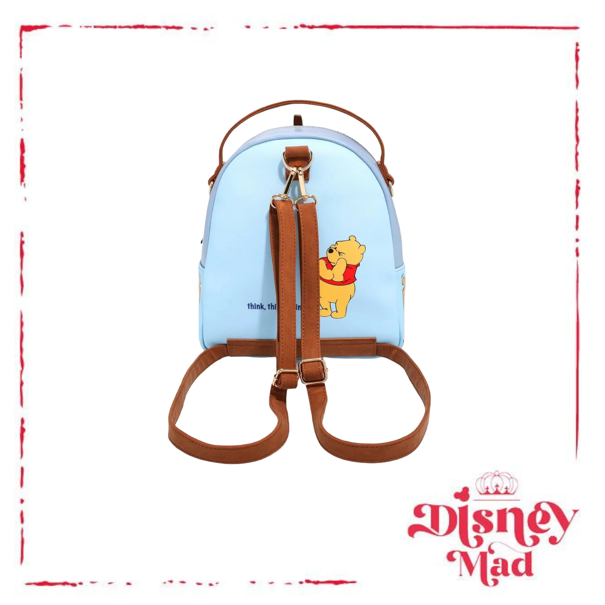 Danielle Nicole Disney Winnie the Pooh Cuckoo Clock Convertible Mini Backpack - BoxLunch Exclusive - Image 3