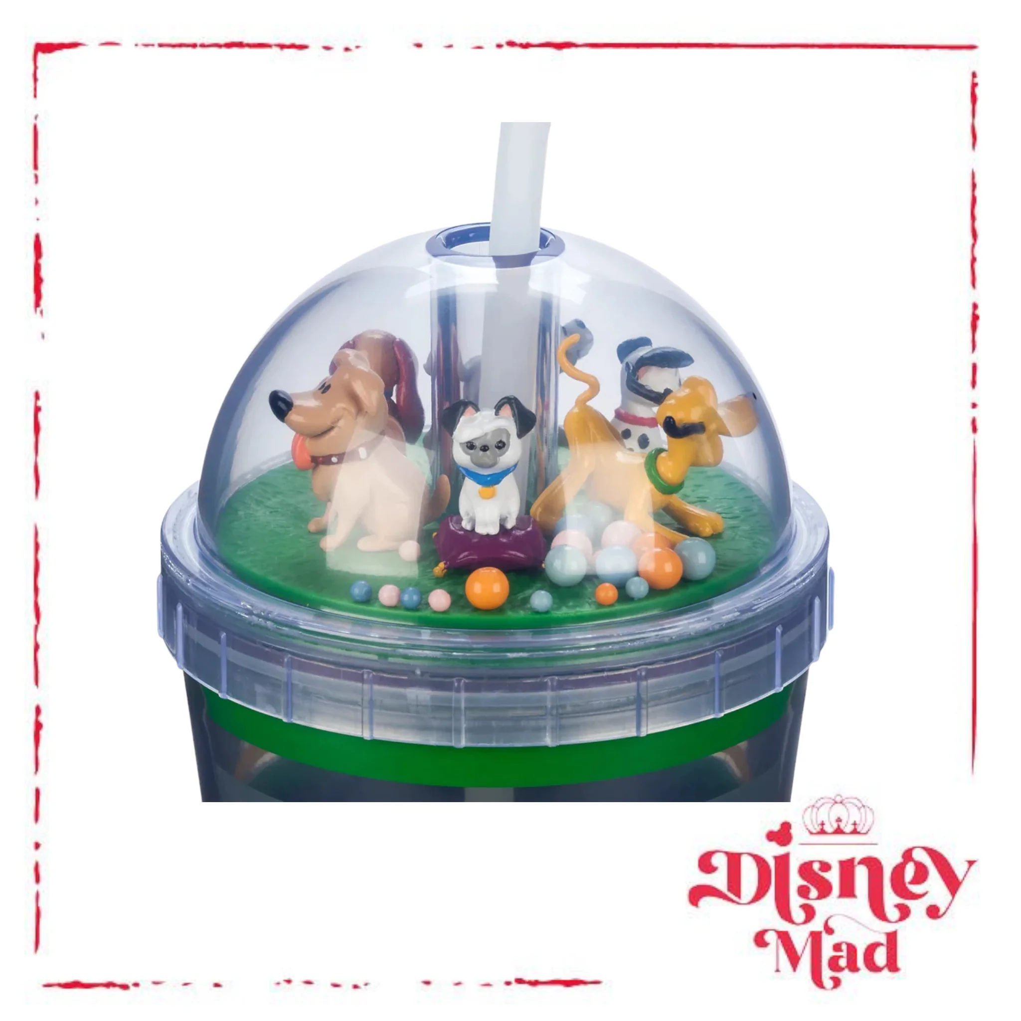 Disney Dogs Dome Tumbler with Straw - Image 4