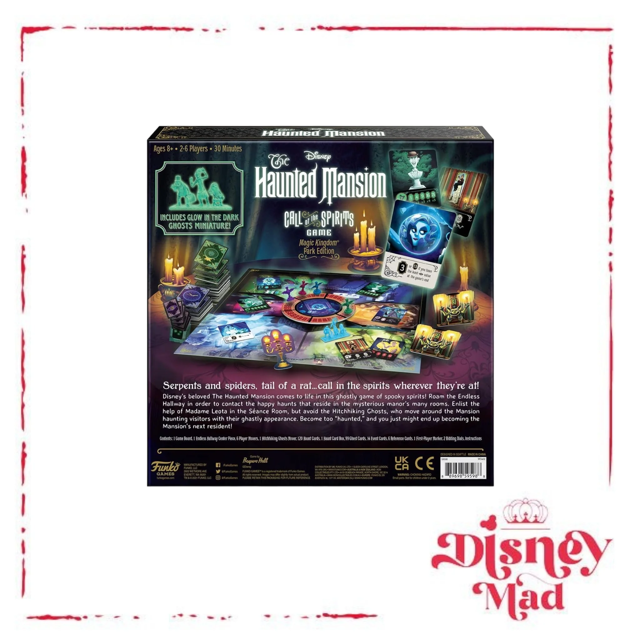 Disney Haunted Mansion Call Of The Spirits Board Game - Magic Kingdom Edition - Image 3