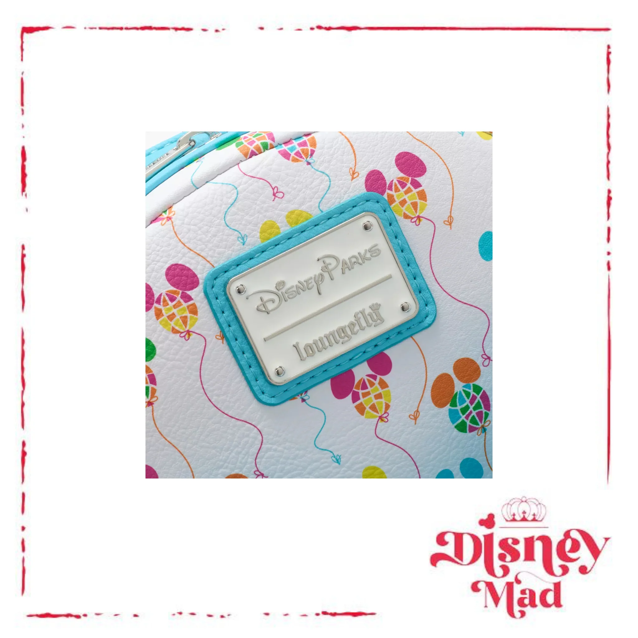 Disney Loungefly Mickey Mouse Vault Balloon Mini Backpack - Image 4