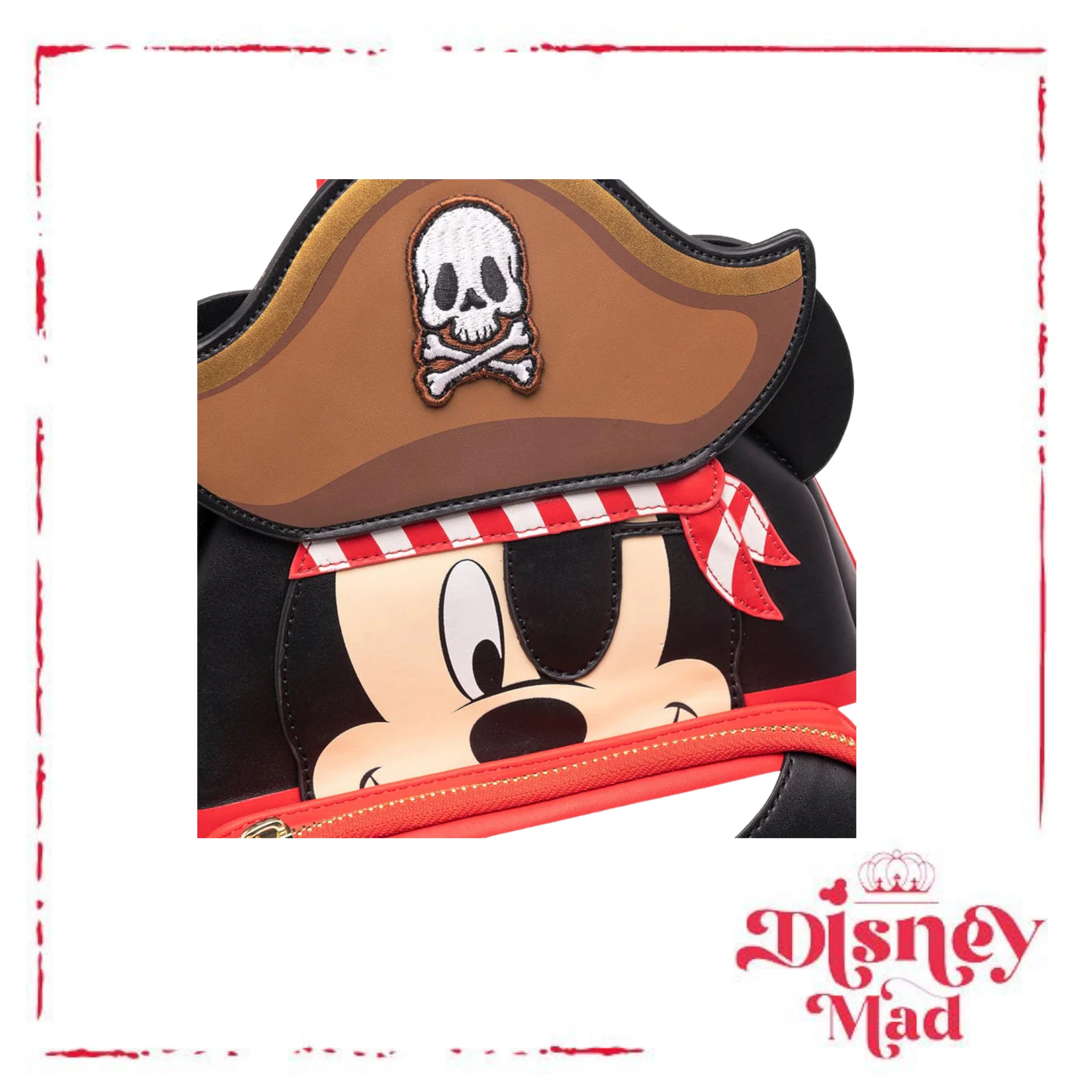 Disney Loungefly Pirate Mickey Mini Backpack - 707 Street Exclusive - Image 5