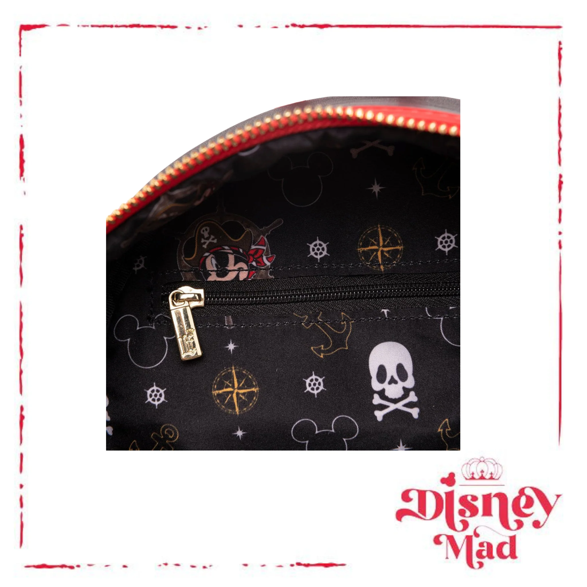 Disney Loungefly Pirate Mickey Mini Backpack - 707 Street Exclusive - Image 7