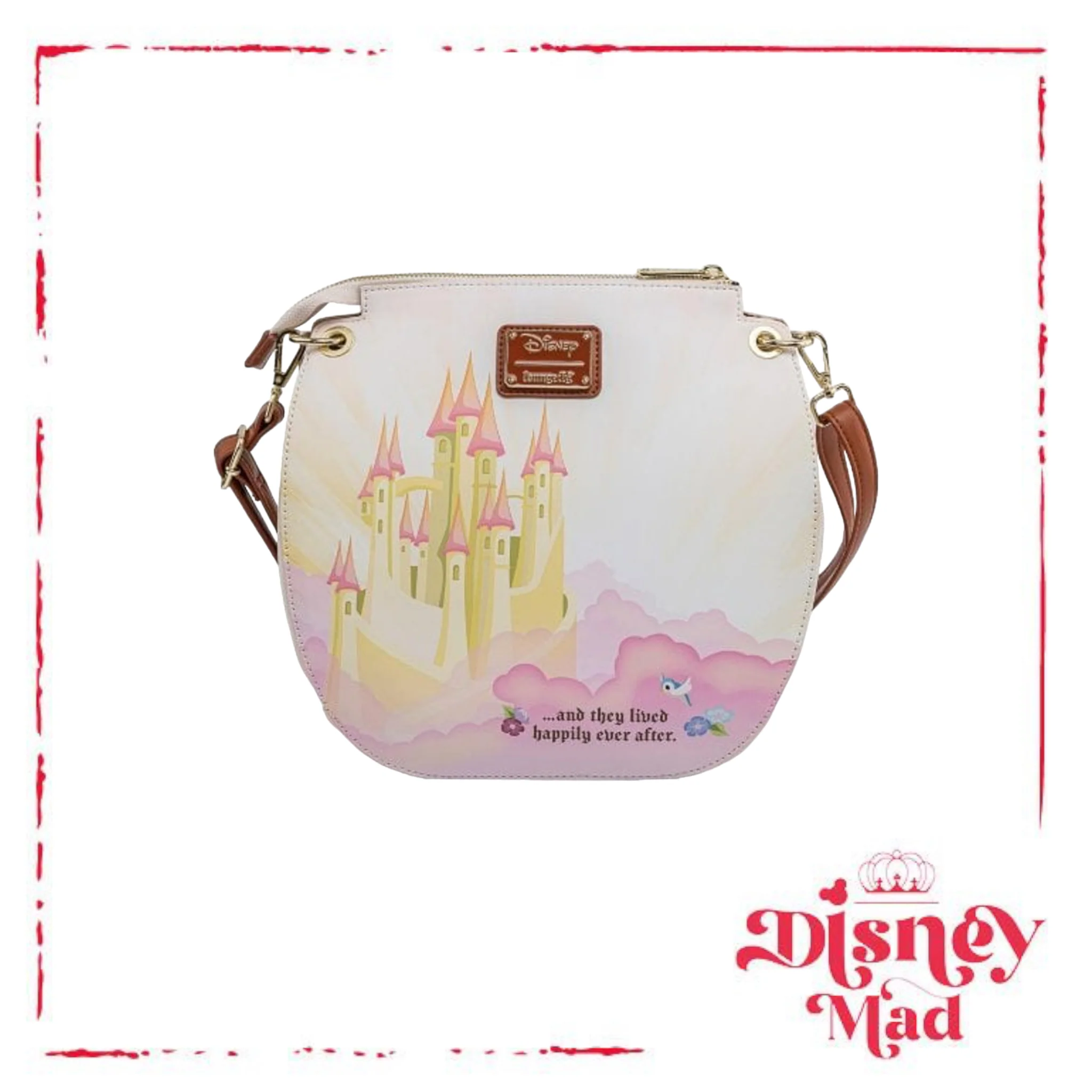 Disney Loungefly Snow White Castle Series Cross Body Bag - Image 4