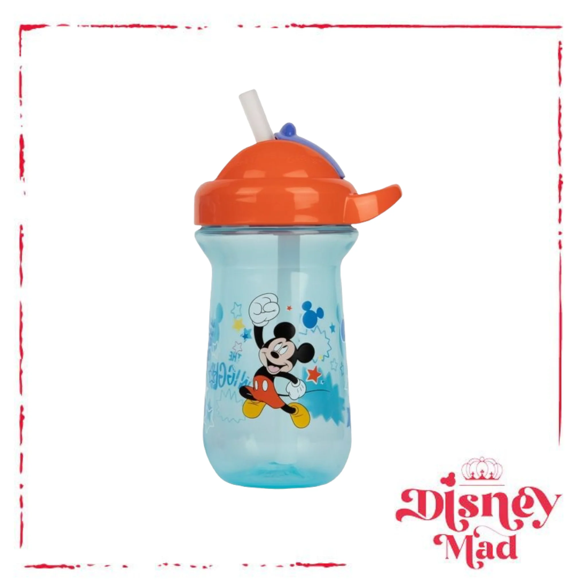 Disney Mickey Mouse Flip Top Straw Cup - 2pk - Image 3
