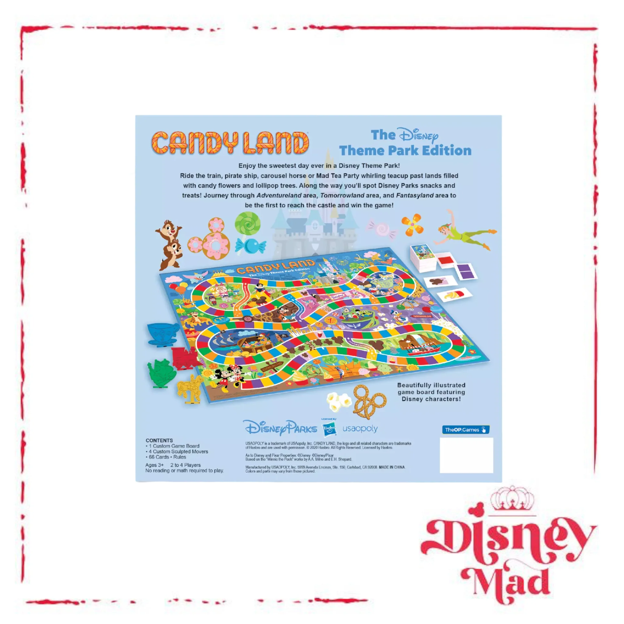 Disney Parks Candyland The Disney Theme Park Edition Game - Image 3