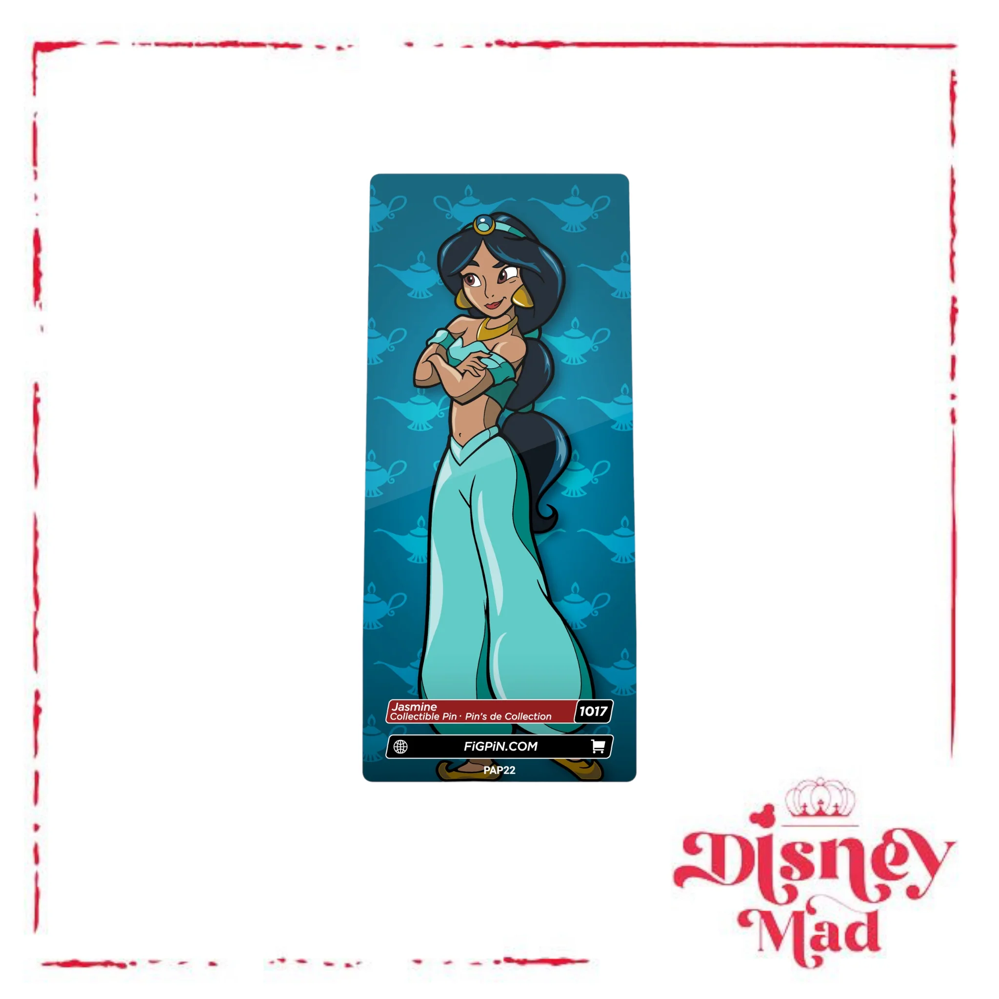 Disney Parks Exclusive Jasmine FiGPin - Image 3