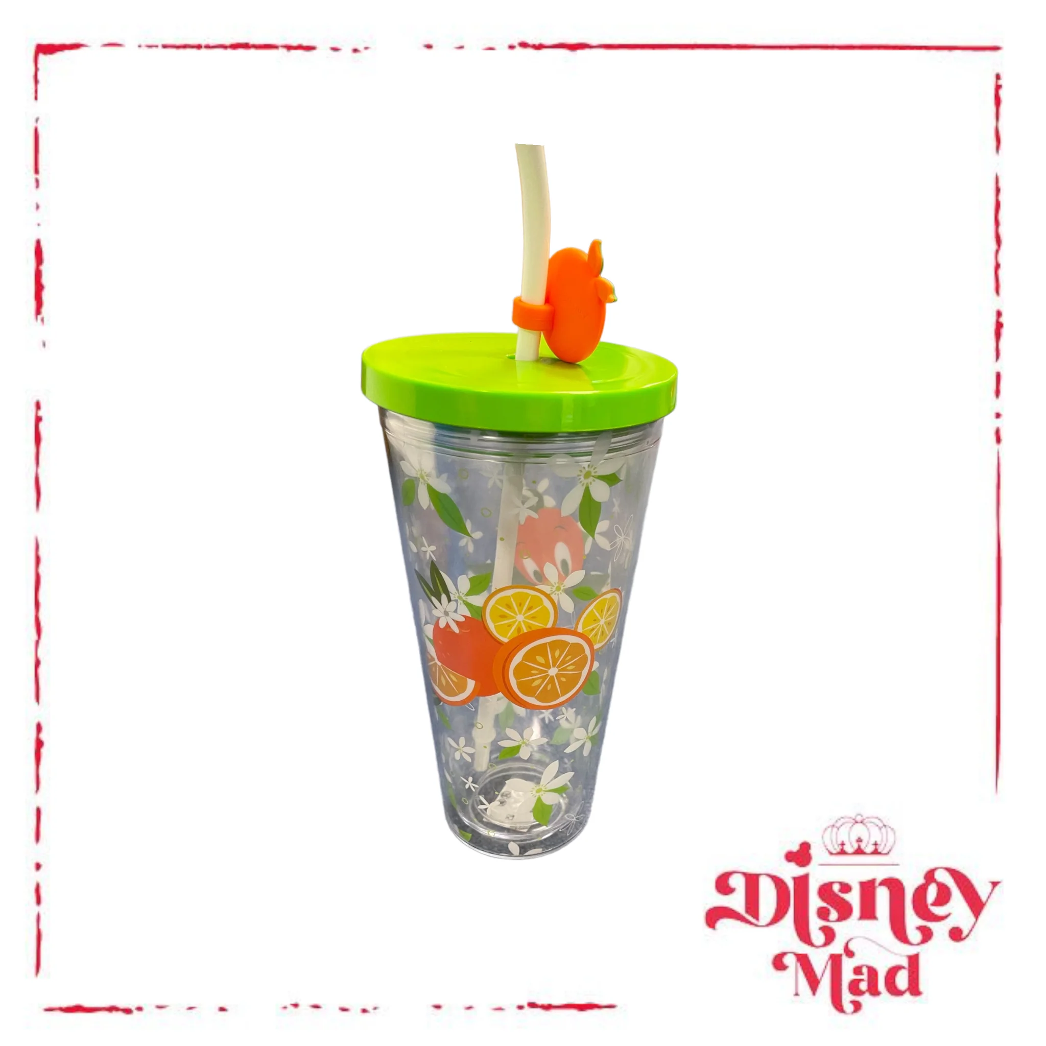 Disney Parks Orange Bird Tumbler With Straw - Image 3