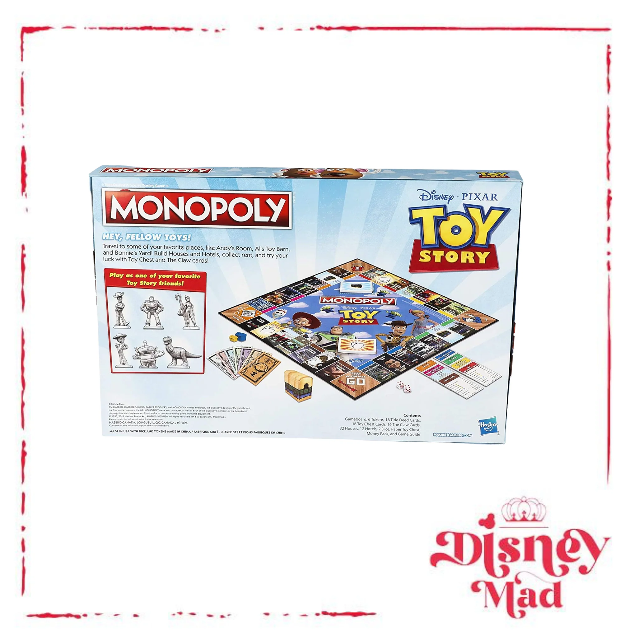 Disney Toy Story Monopoly - Image 4