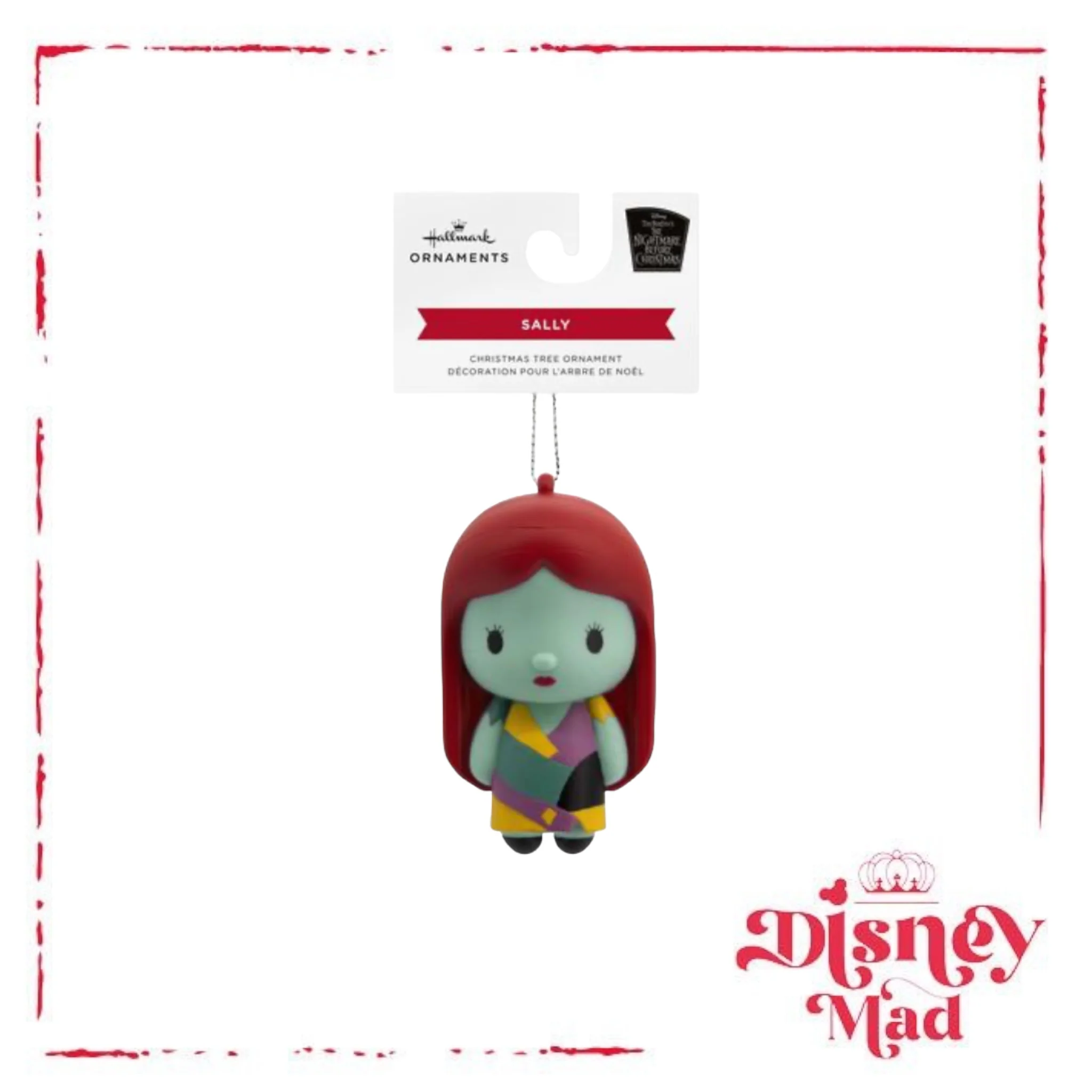 Hallmark Christmas Ornament (Disney Tim Burton's The Nightmare Before Christmas Sally Shatterproof) - Image 3