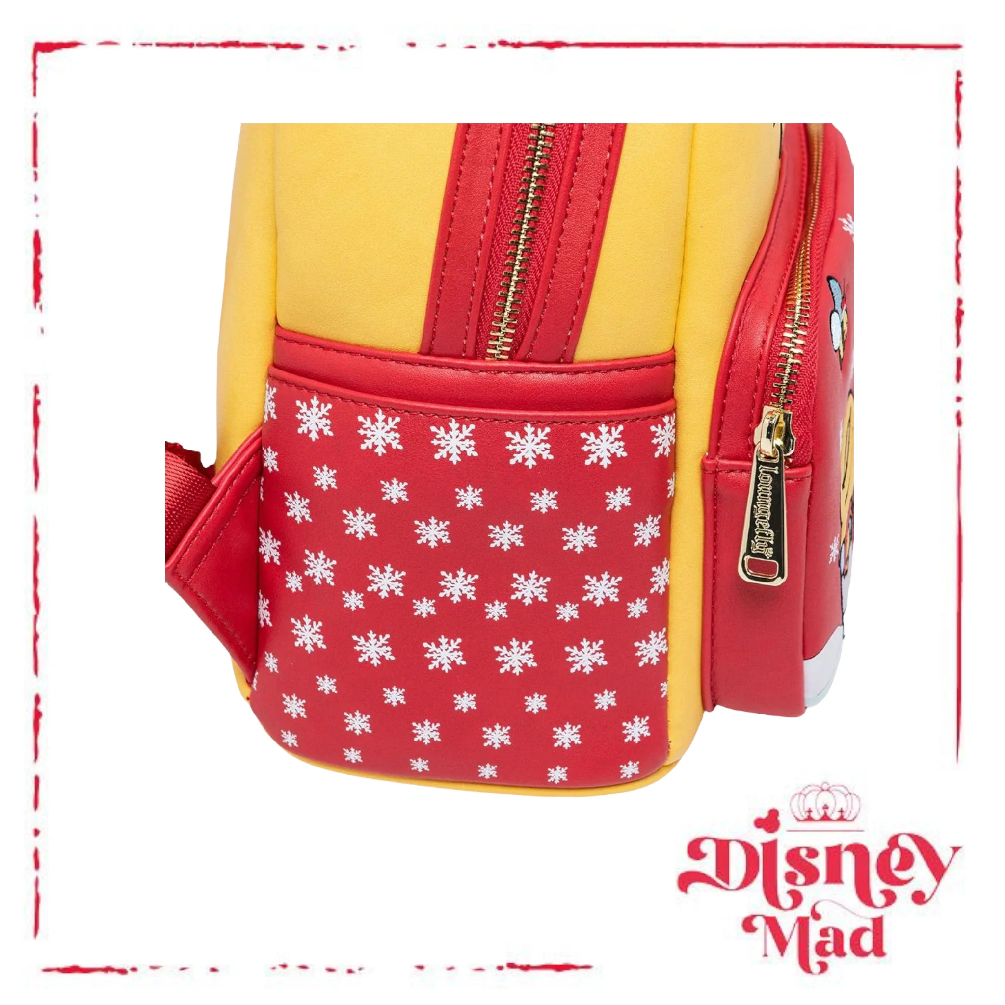 Loungefly Disney Santa Winnie the Pooh Mini Backpack 707 Exclusive - Image 7
