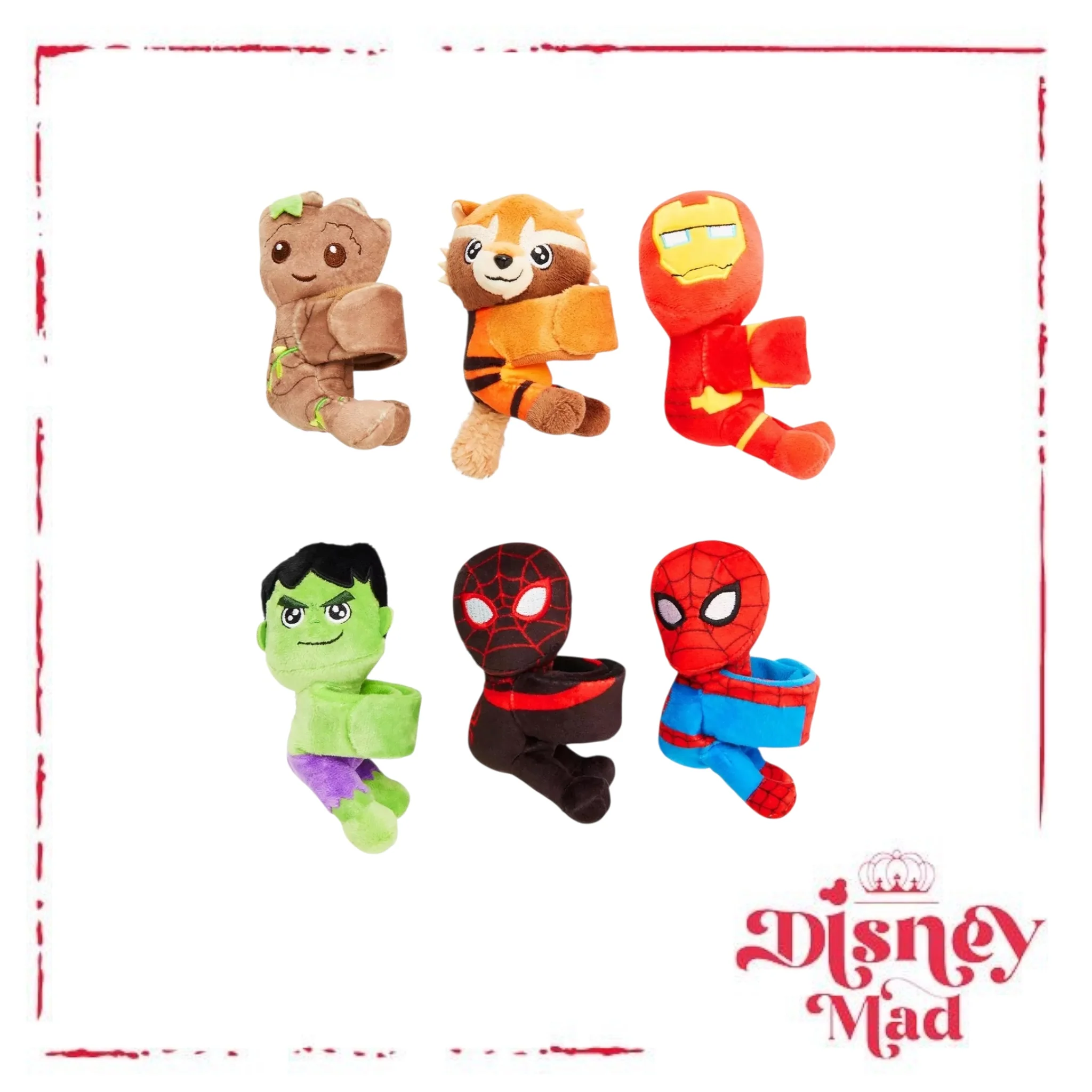 Marvel Superheroes Cutie Cuff Blind Box Plush Bracelet - Image 3