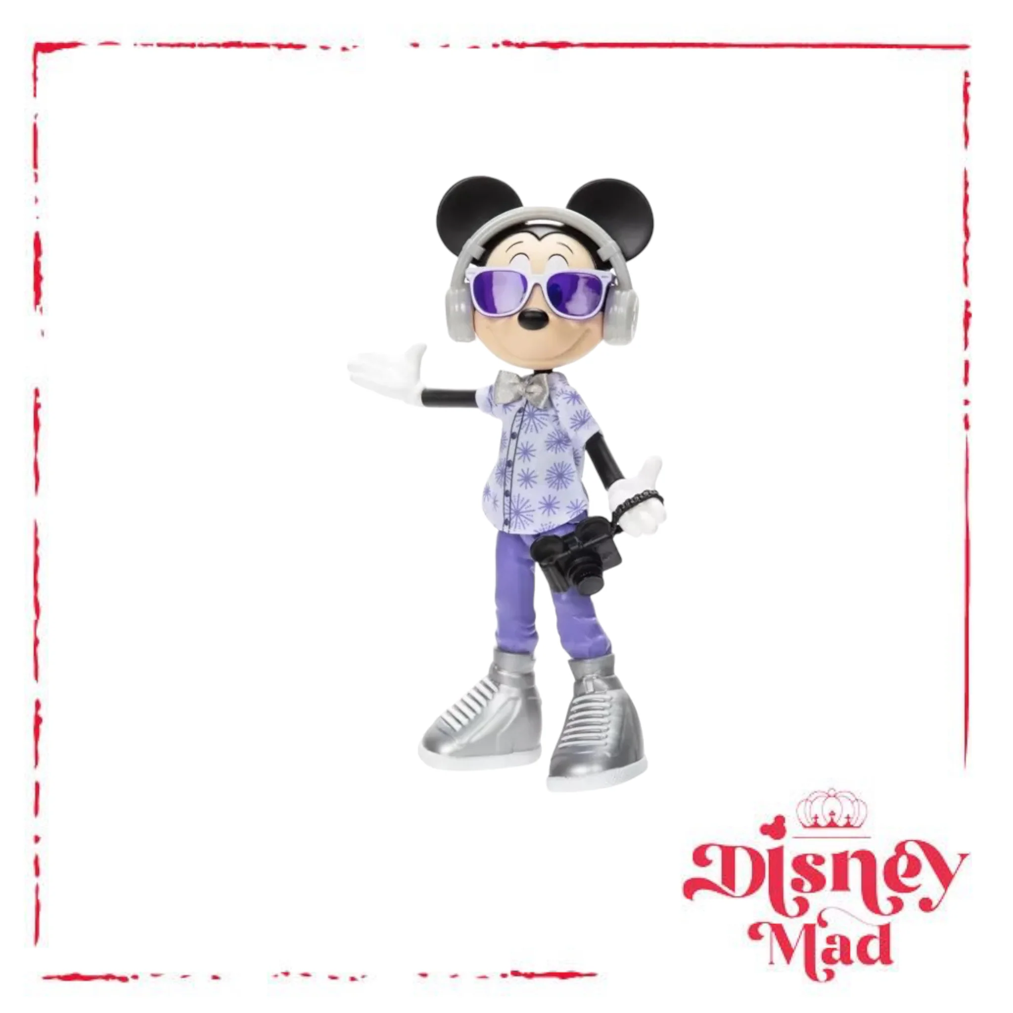 Mickey Mouse Platinum Celebration Doll and Accessories Set – Disney100 * Box Damage - Image 3