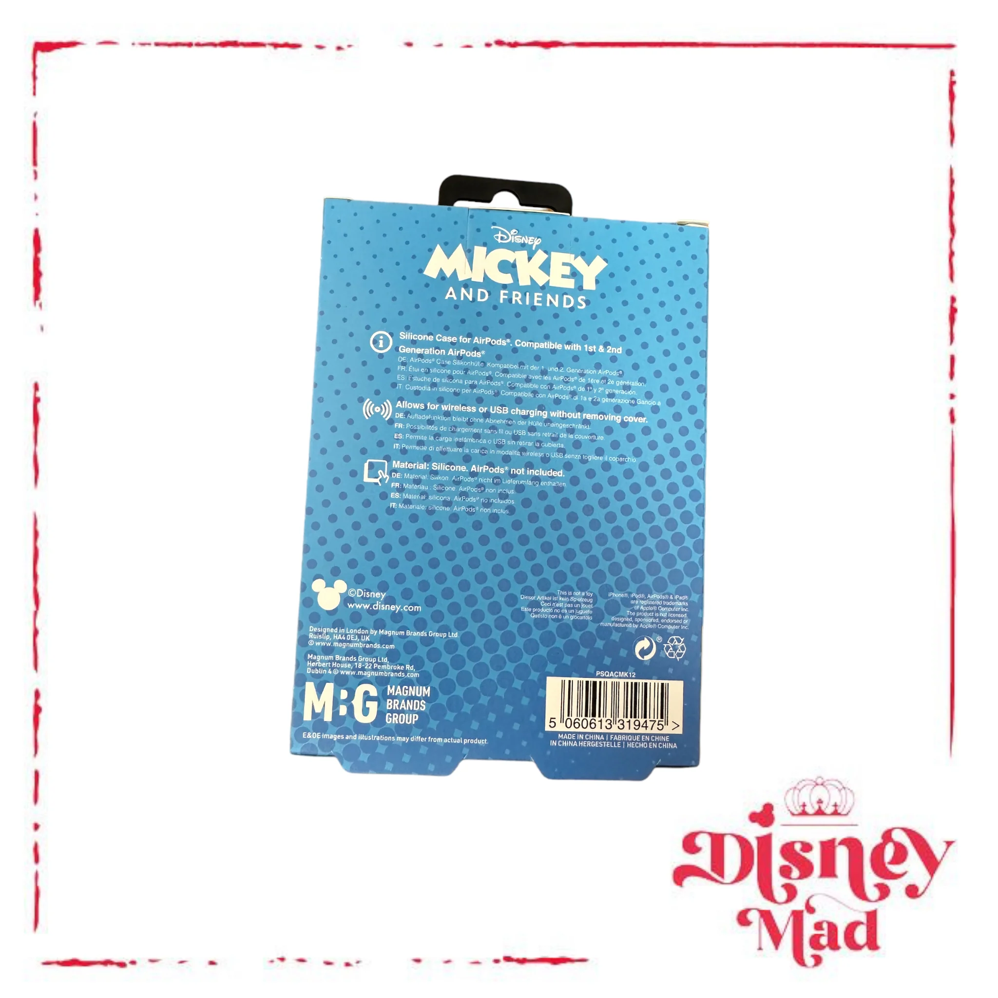 Mickey Mouse PowerSquad AirPods Case - Image 5