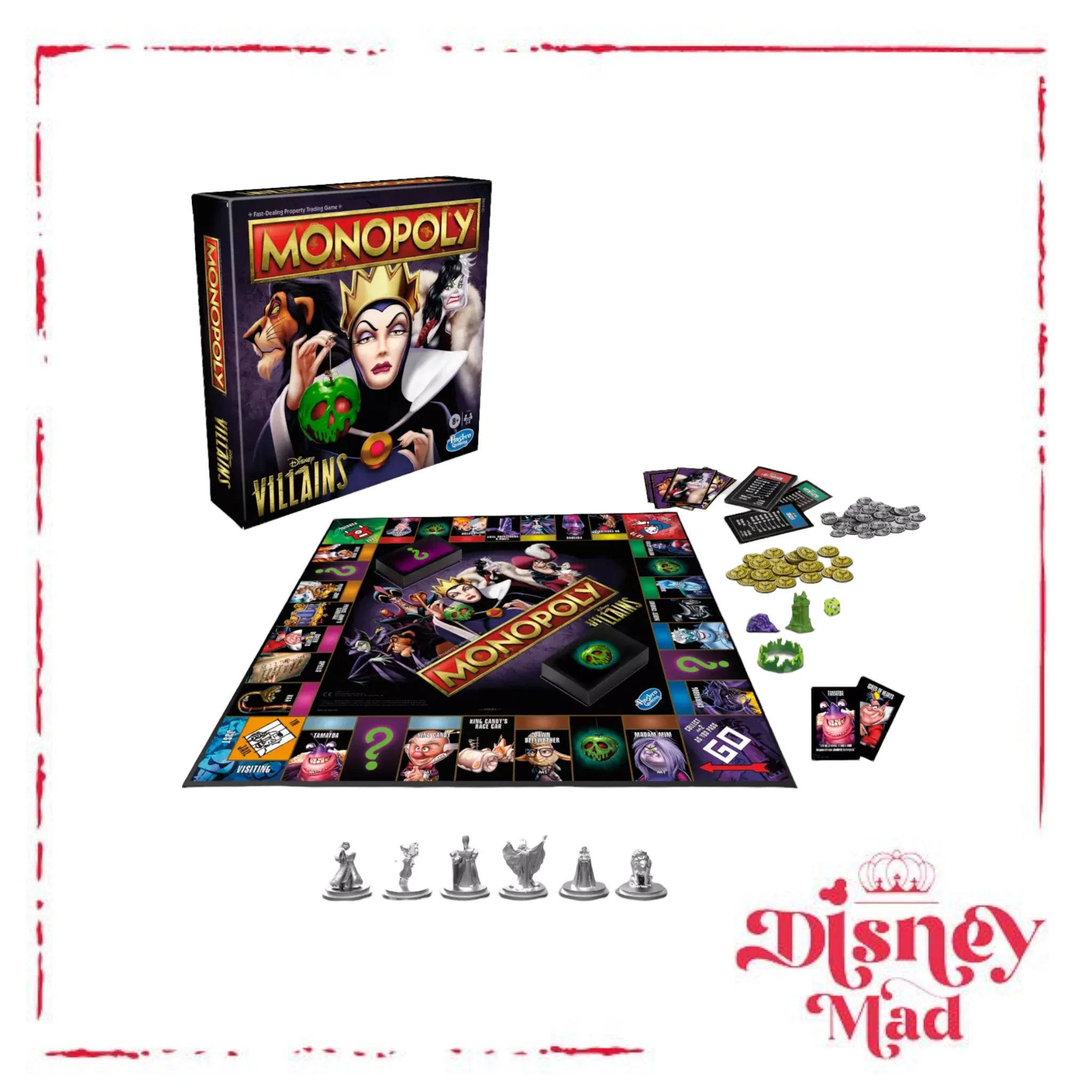 Monopoly: Disney Villains Edition Board Game - Image 3