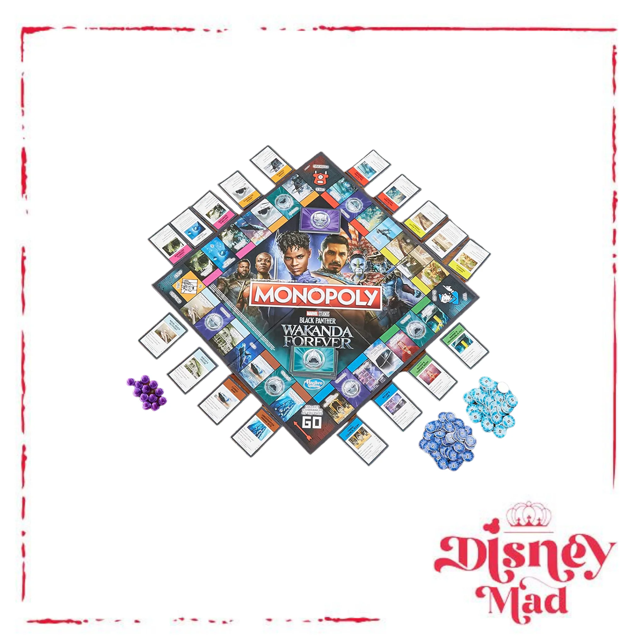 MONOPOLY: Marvel Studios' Black Panther: Wakanda Forever Edition Board Game - Image 5