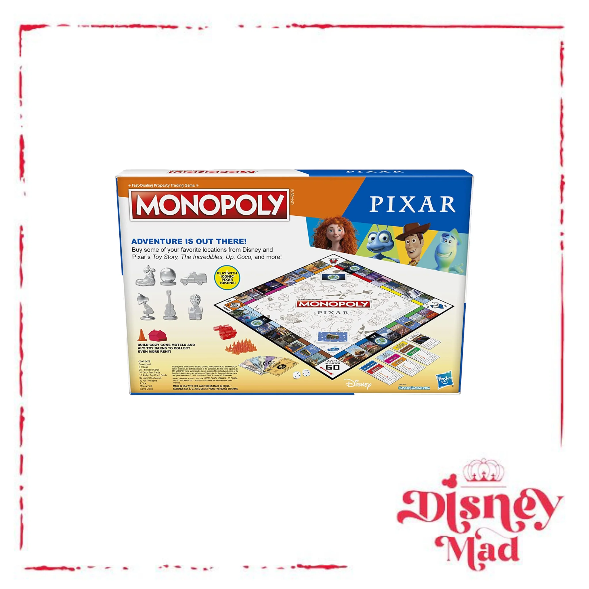 Monopoly: Pixar Edition Board Game - Image 5