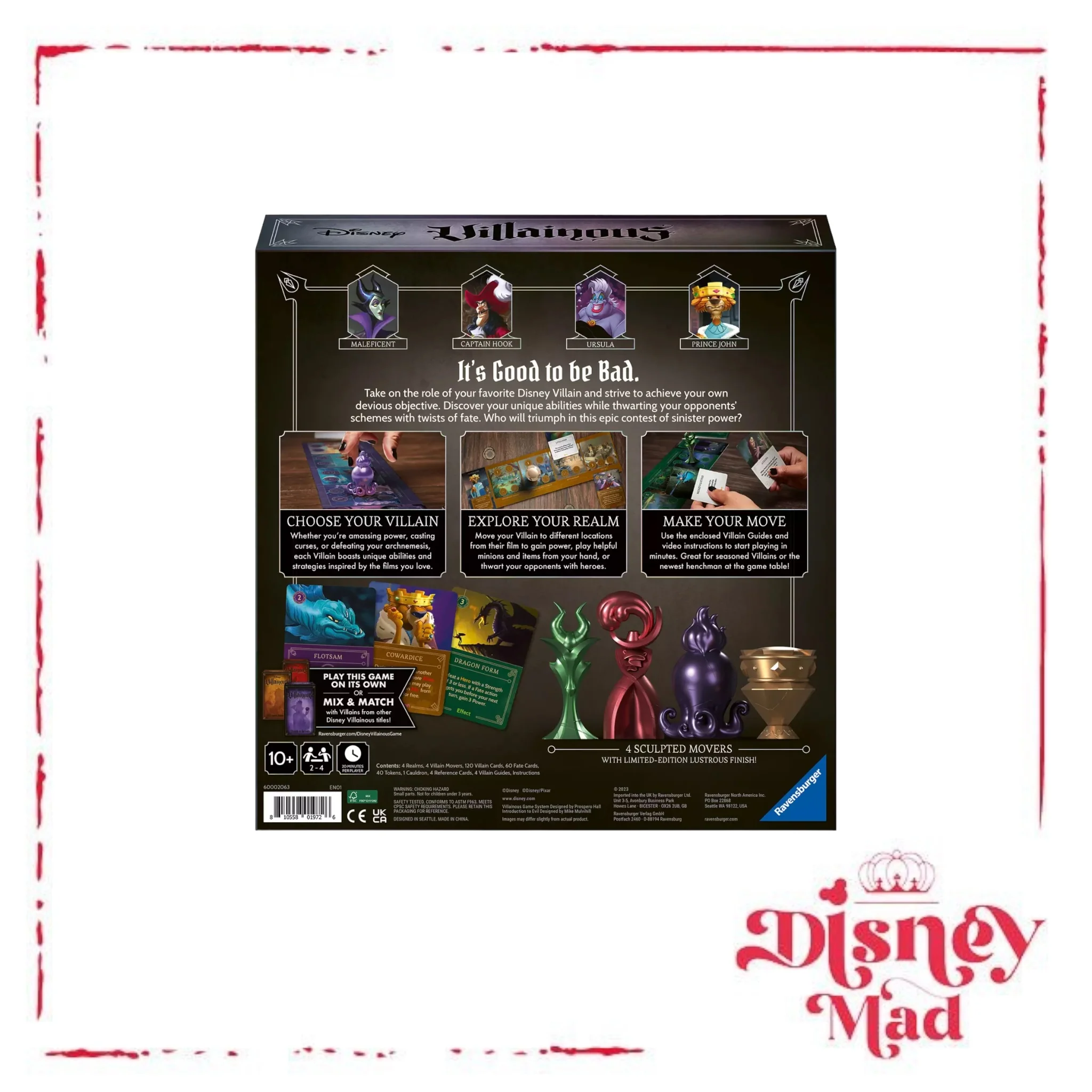 Ravensburger Disney Villainous Disney100 Game: The Introduction to Evil - Image 5