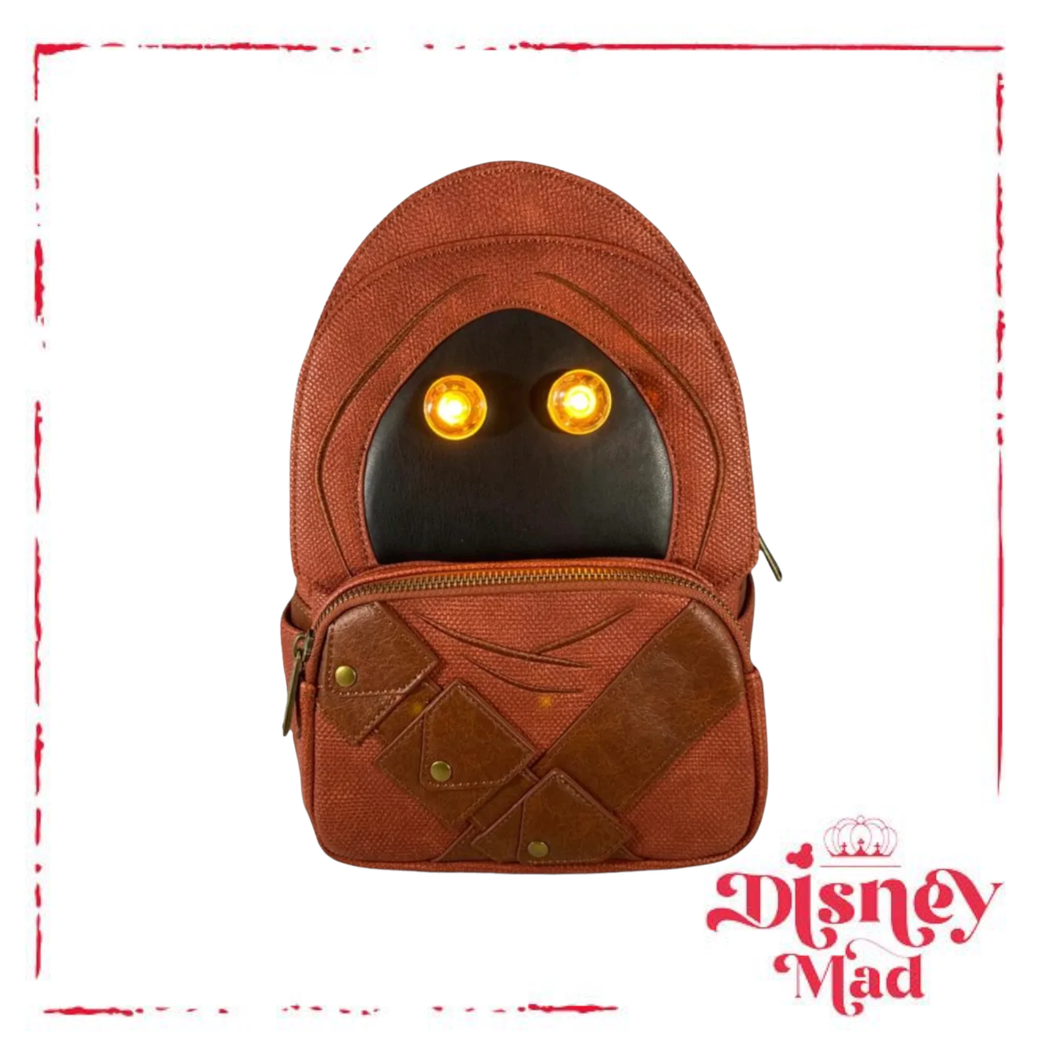 Star Wars Loungefly Jawa Light Up Mini Backpack Original! - Image 3