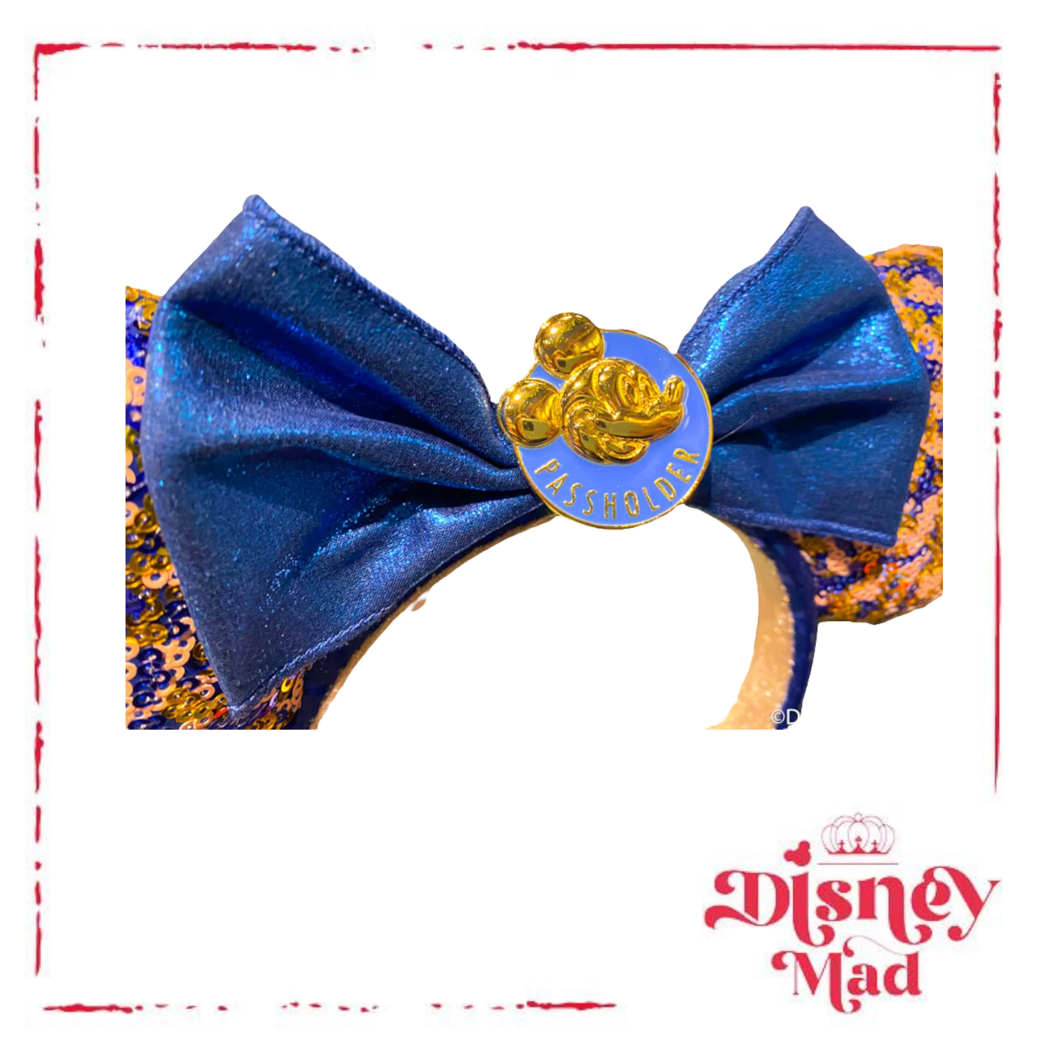 Walt Disney World Annual Pass Holder Disney Parks Exclusive Headband - Image 4